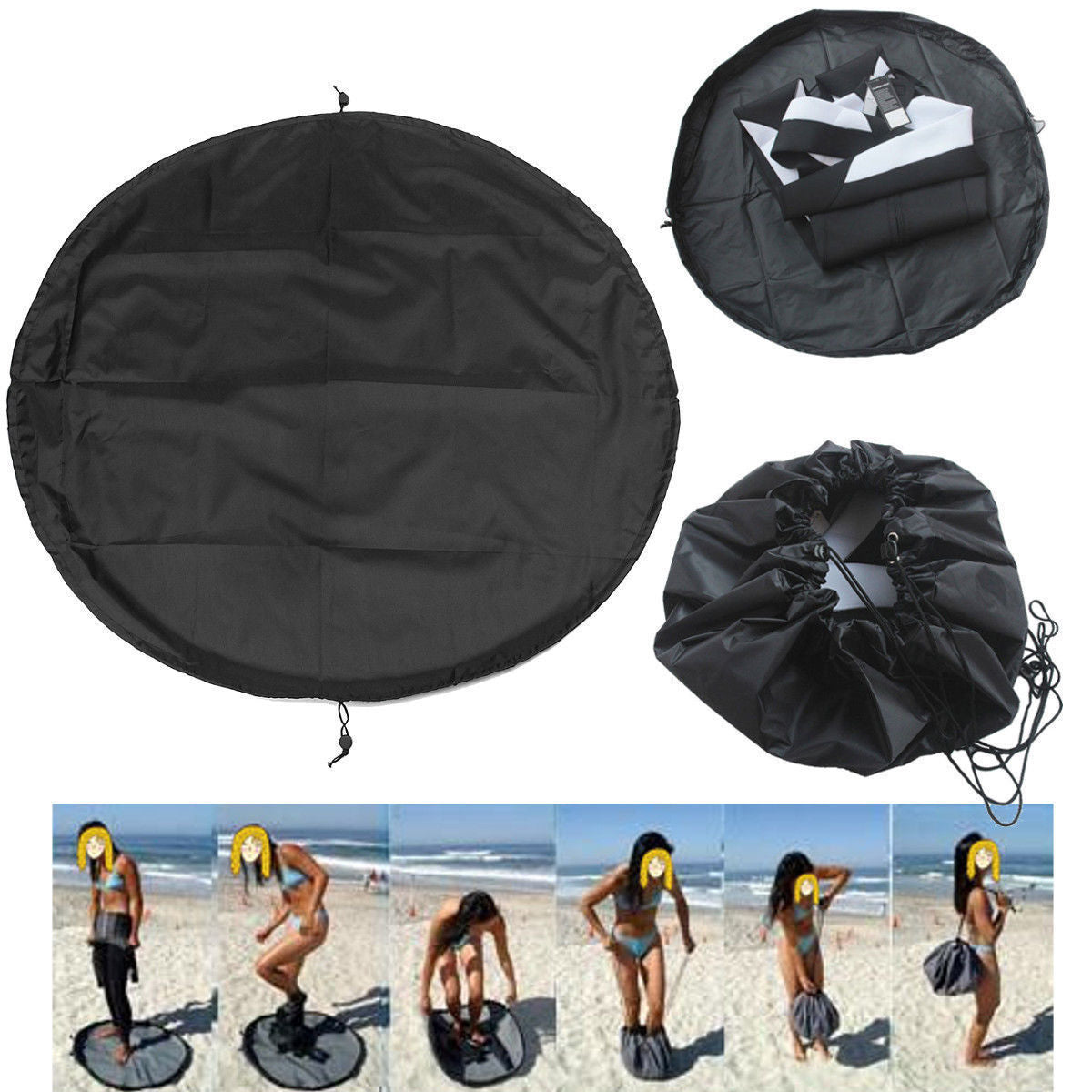 Bag Water Carry Mat Surfing Wetsuit Diving Suit Change for Nylon Waterproof Swimming Pack Pouch Sports Accessories